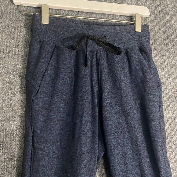 Lululemon Joggers 2 Navy Blue Heathered Ready To Rulu High Rise Stretch Athletic - Picture 7 of 14